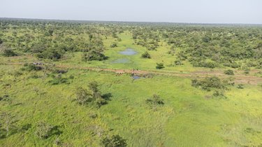Credit: LIFE-AR Inspection of the investment site is undertaken in Pader district, Uganda.