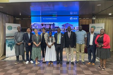 Board members and delegates in Addis