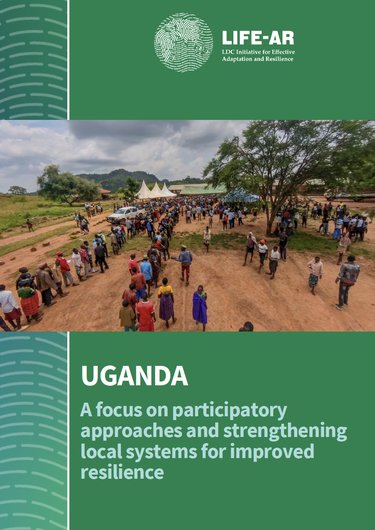 Brochure describing LIFE-AR Test & Evolve investments in Uganda