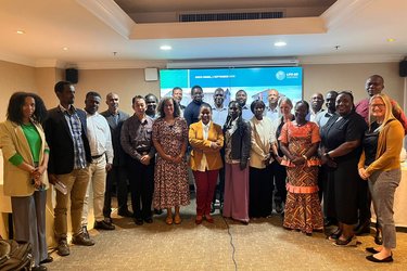 Credit: LIFE-AR LIFE-AR secretariat and representatives during the peer-learning event in Addis