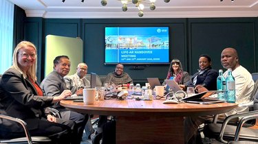 Credit: LIFE-AR The LIFE-AR team and the former and current Chair for the Handover in Bonn, January 2026